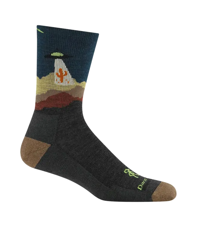 Darn Tough Men's Spaced Out Micro Crew Lightweight Hiking Socks