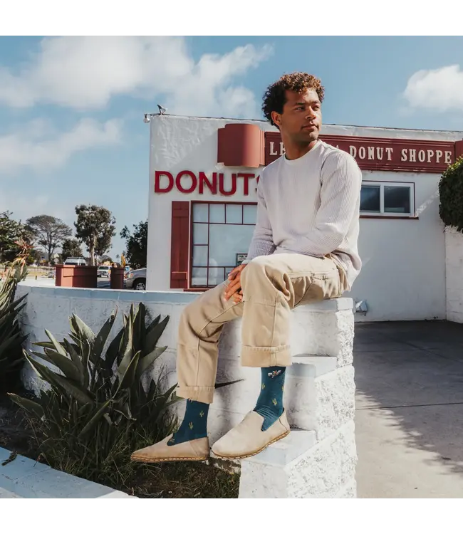 Darn Tough Men's Wool'D Wool'D West Crew Lightweight Lifestyle Socks