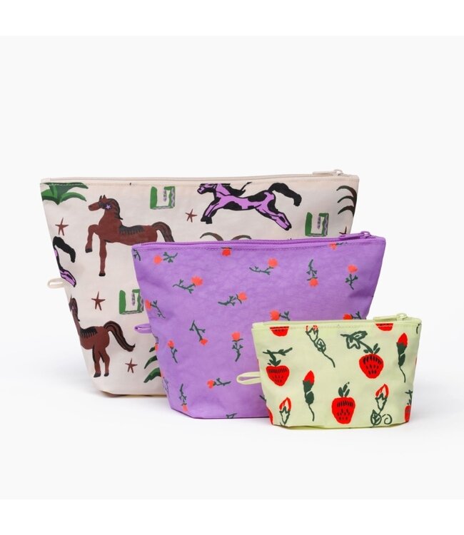 Baggu Go Pouch Set