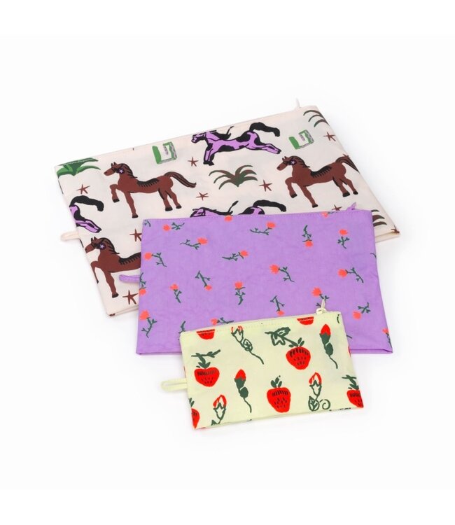 Baggu Go Pouch Set