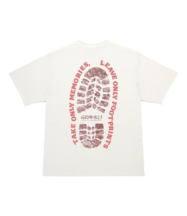 Gramicci Footprints Tee Pigment Dyed