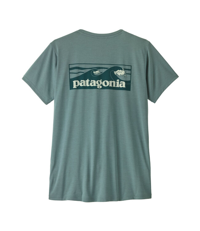 Patagonia Women's Capilene® Cool Daily Shirt - Boardshort Logo