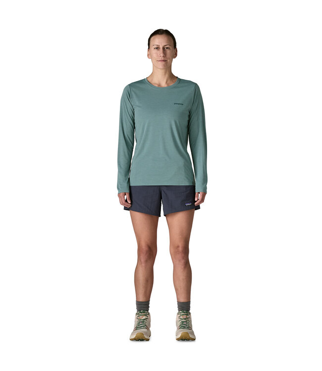 Patagonia Women's Long-Sleeved Capilene® Cool Daily Shirt - Boardshort Logo