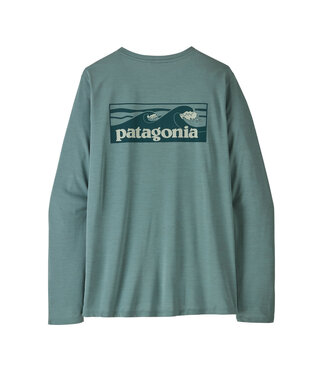 Patagonia Patagonia Women's Long-Sleeved Capilene® Cool Daily Shirt - Boardshort Logo
