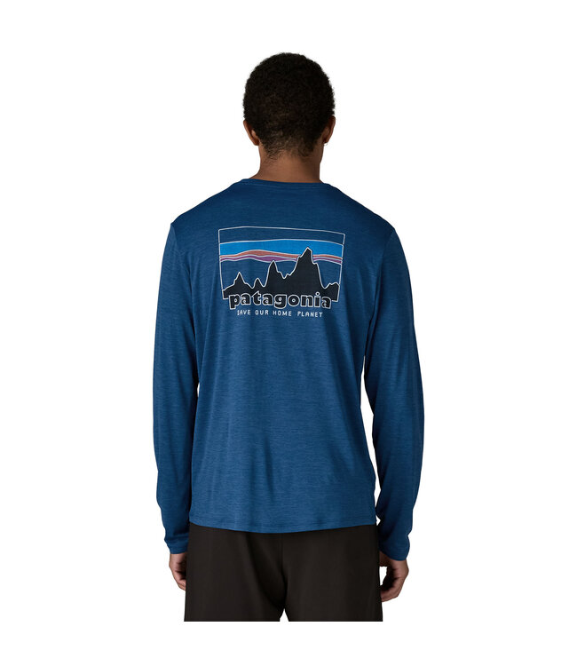 Patagonia Men's Long-Sleeved Capilene® Cool Daily Shirt - '73 Skyline