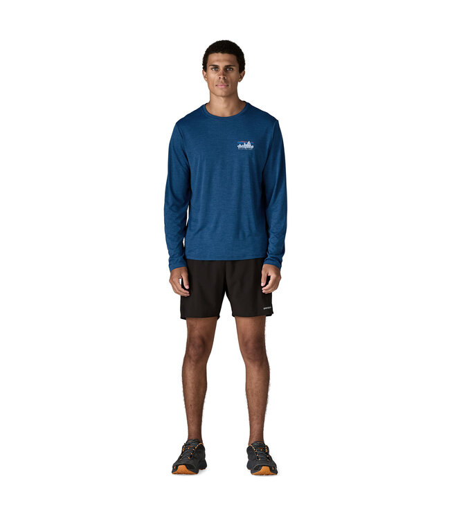 Patagonia Men's Long-Sleeved Capilene® Cool Daily Shirt - '73 Skyline