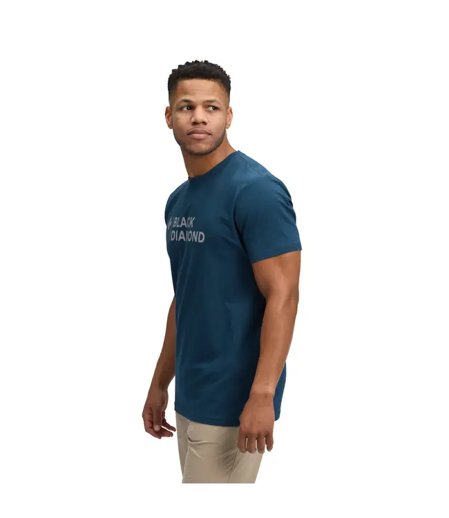Black Diamond Men's Mini Stacked Short Sleeve Tee