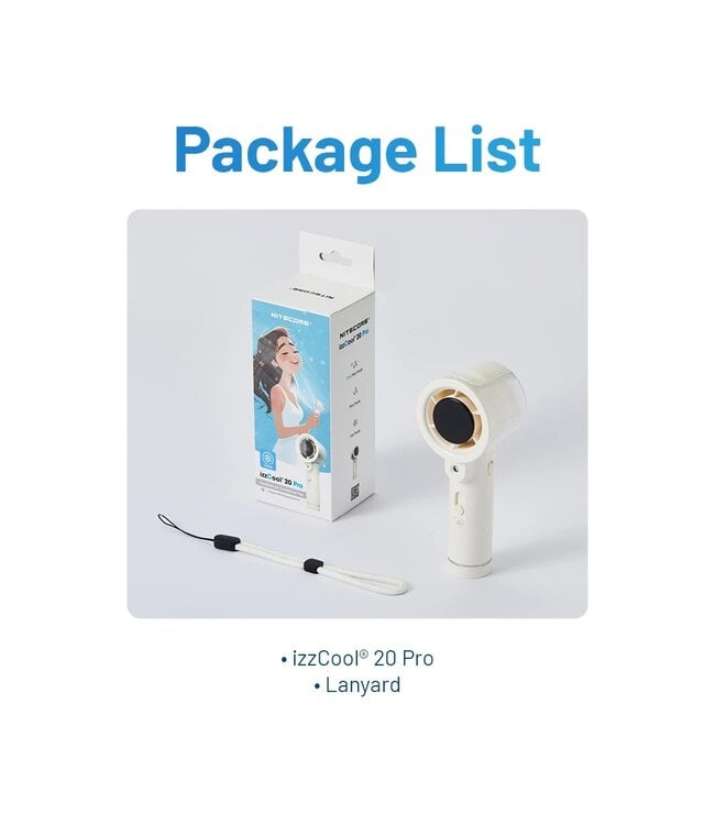 Nitecore izzCool 20 PRO