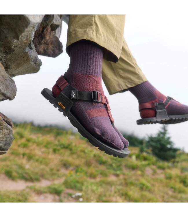 Bedrock Performance Split-Toe Socks Crew