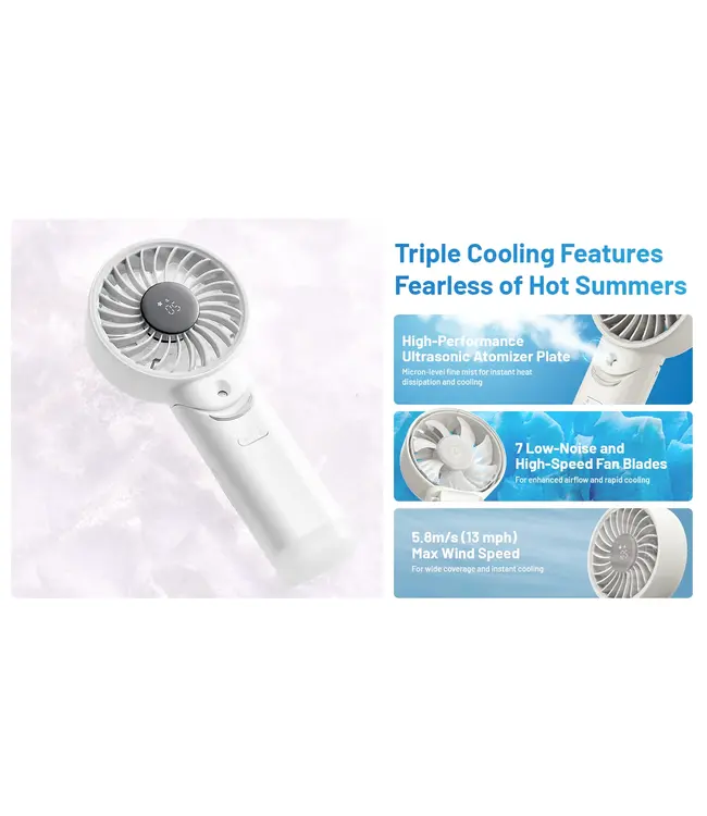 Nitecore izzCool 30 Foldable Air Conditioner Fan