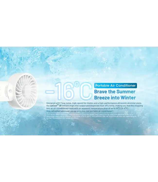 Nitecore izzCool 30 Foldable Air Conditioner Fan