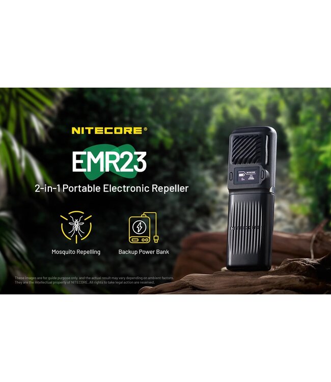 Nitecore EMR23 2-in-1 Electronic Mosquito Repellent