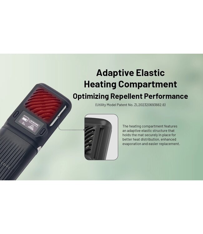 Nitecore EMR23 2-in-1 Electronic Mosquito Repellent