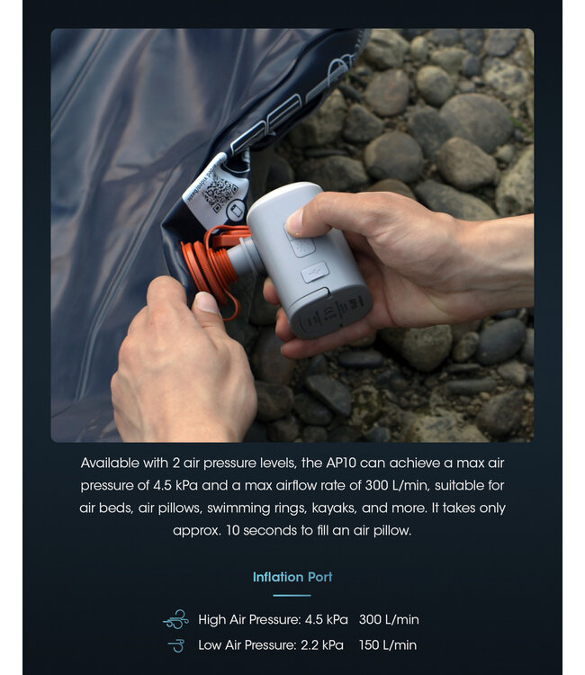 Nitecore Electric Air Pump (4.5 kPa)