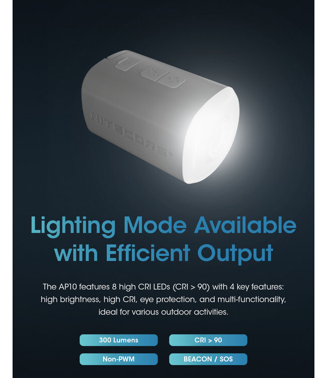 Nitecore Electric Air Pump (4.5 kPa)