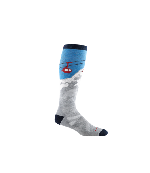 Darn Tough Darn Tough Men's Heady Yeti Over-the-Calf Midweight Ski & Snowboard Socks