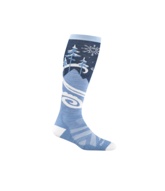 Darn Tough Darn Tough Women's Swirlwind Over-the-Calf Lightweight Ski & Snowboard Socks