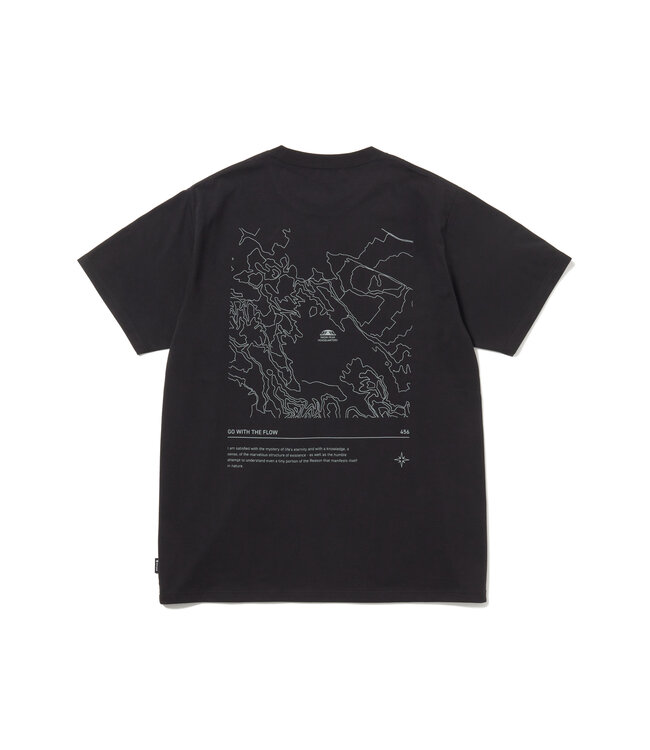 Snow Peak Hq Topographic Map T-Shirt