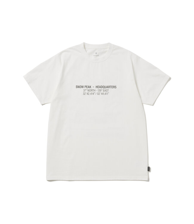 Snow Peak Hq Topographic Map T-Shirt