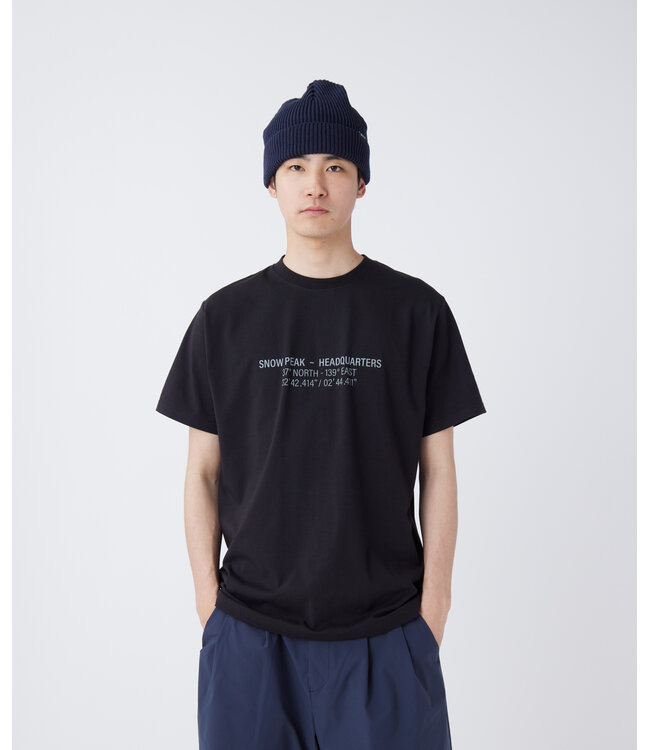 Snow Peak Hq Topographic Map T-Shirt