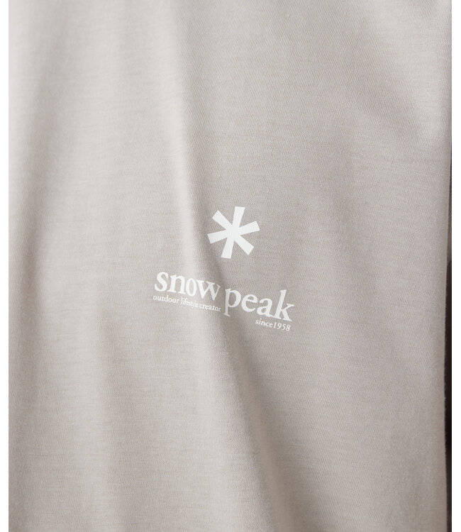Snow Peak Soft Cotton Relaxed Logo T-Shirt