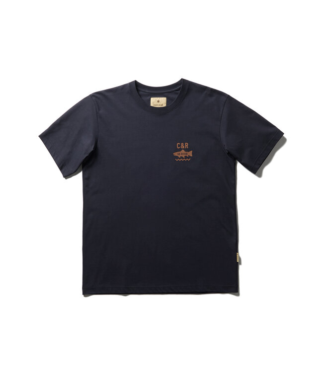 Snow Peak Trad Label Field Plating T-Shirt
