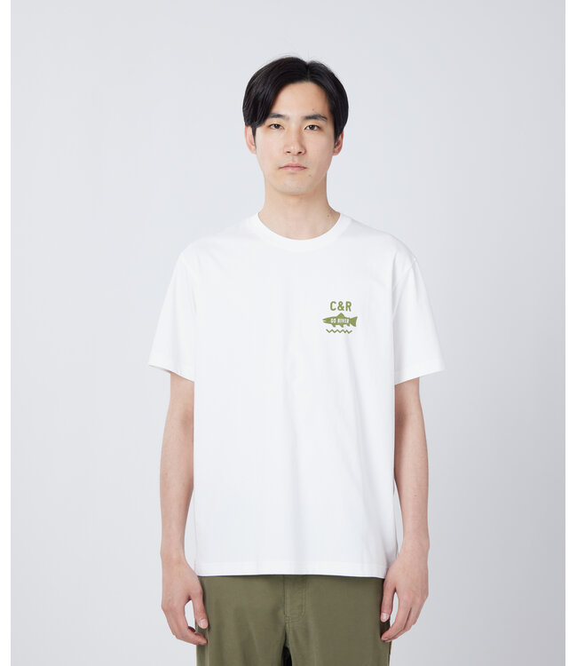 Snow Peak Trad Label Field Plating T-Shirt