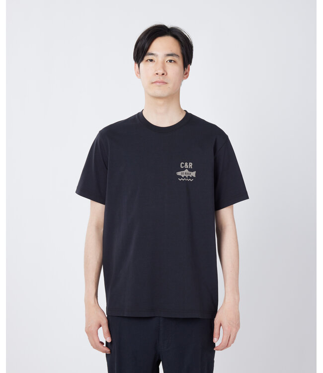 Snow Peak Trad Label Field Plating T-Shirt