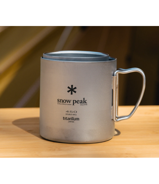 Snow Peak Snow Peak Ti-Double 450 Mug