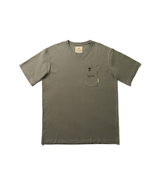 Snow Peak Trad Label Cast Light T-Shirt