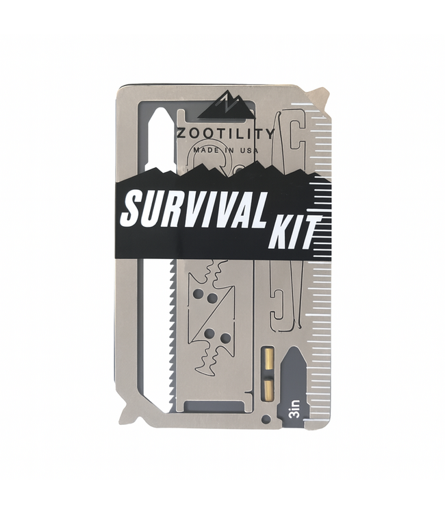 Zootility Wilderness Survival Kit