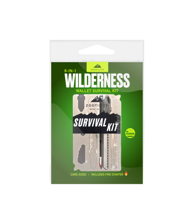 Zootility Wilderness Survival Kit