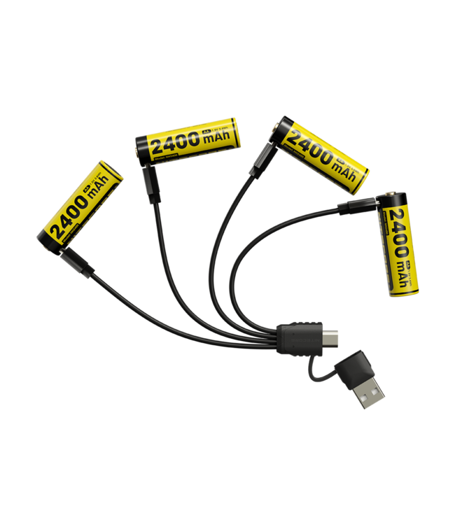 Nitecore Nitecore NH2400 4PC (AA - 2400mAh - 1.5V)