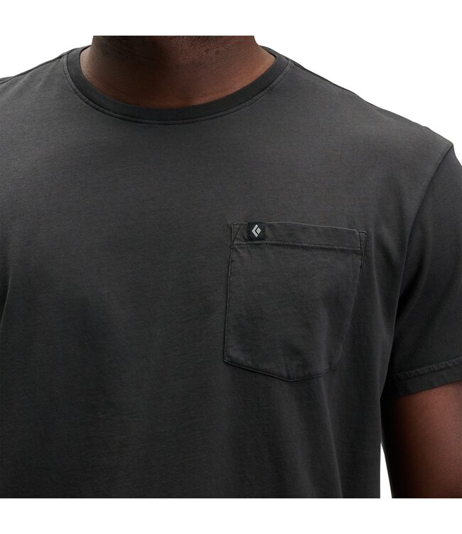 Black Diamond Men's  Diamond Patch Short Sleeve Pocket Tee