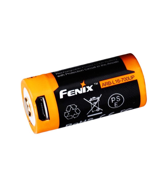 Fenix ARB-L16-700UP(16340) USB Recharging Battery