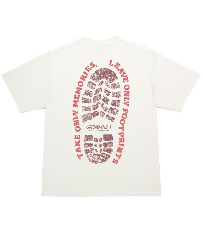 Gramicci Footprints Tee Pigment Dyed