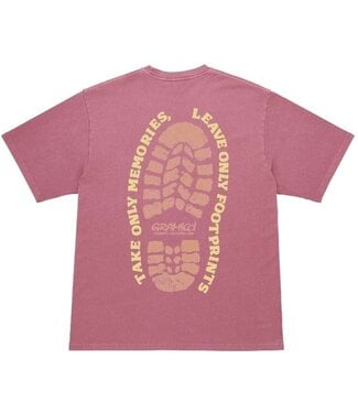 Gramicci Gramicci Footprints Tee Pigment Dyed