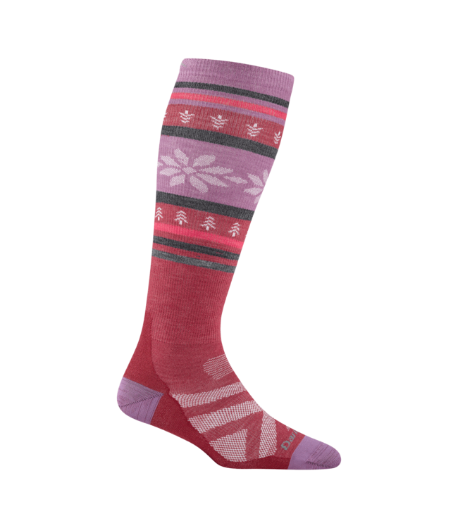 Darn Tough Women's Merino Wool Alphine Lightweight OTC Snow Sock No Cushion