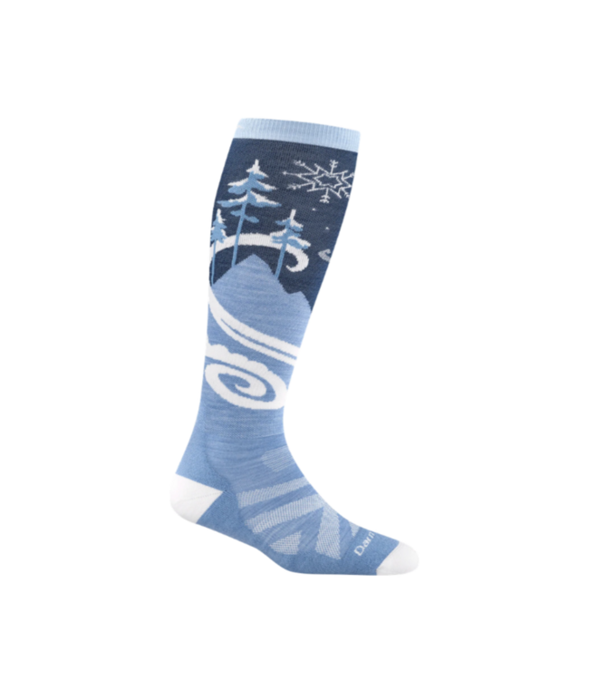 Darn Tough Darn Tough Women's Swirlwind Over-the-Calf Lightweight Ski & Snowboard Socks