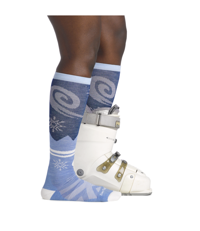 Darn Tough Women's Swirlwind Over-the-Calf Lightweight Ski & Snowboard Socks