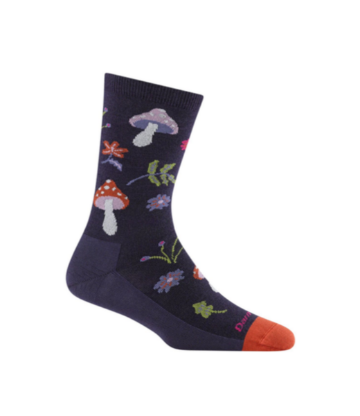 Darn Tough Darn Tough Women's Shroom Bloom Crew Lightweight Lifestyle Socks