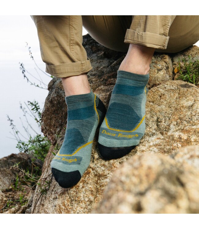 Darn Tough Men's Light Hiker No Show Lightweight Hiking Sock