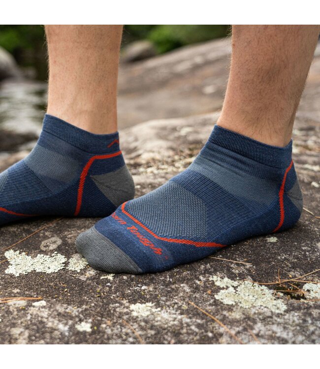 Darn Tough Men's Light Hiker No Show Lightweight Hiking Sock