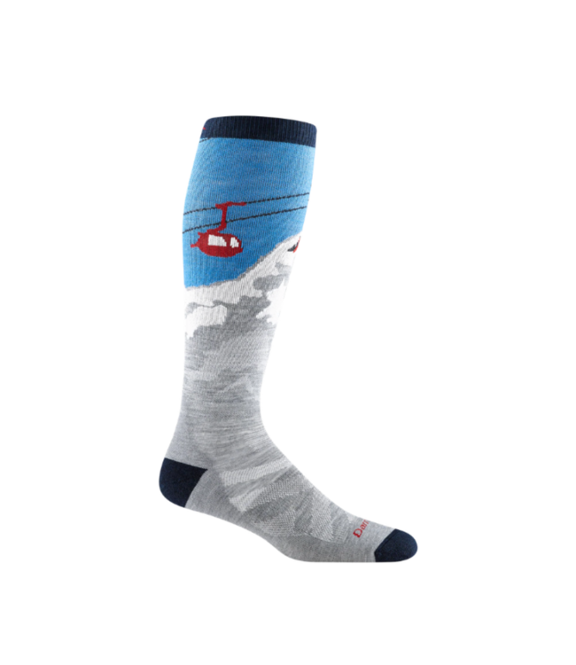 Darn Tough Darn Tough Men's Heady Yeti Over-the-Calf Midweight Ski & Snowboard Socks