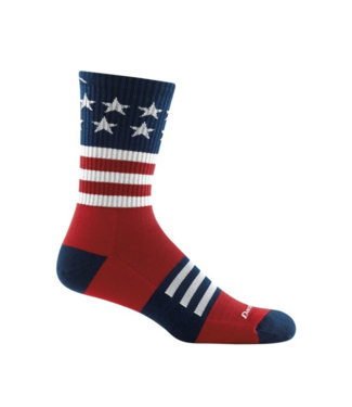 Darn Tough Darn Tough Men's Captain Stripe Micro Crew Lightweight Hiking Sock
