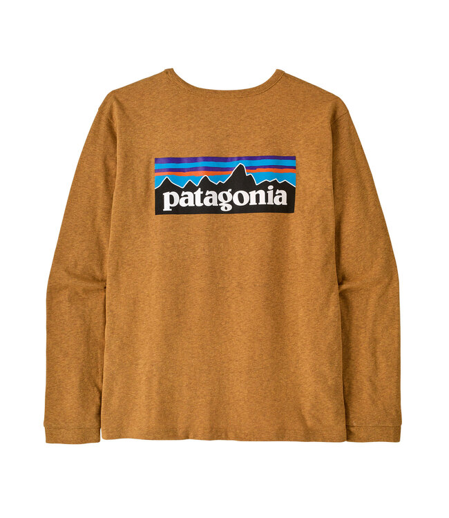 Patagonia Women's L/S P-6 Logo Responsibili-Tee