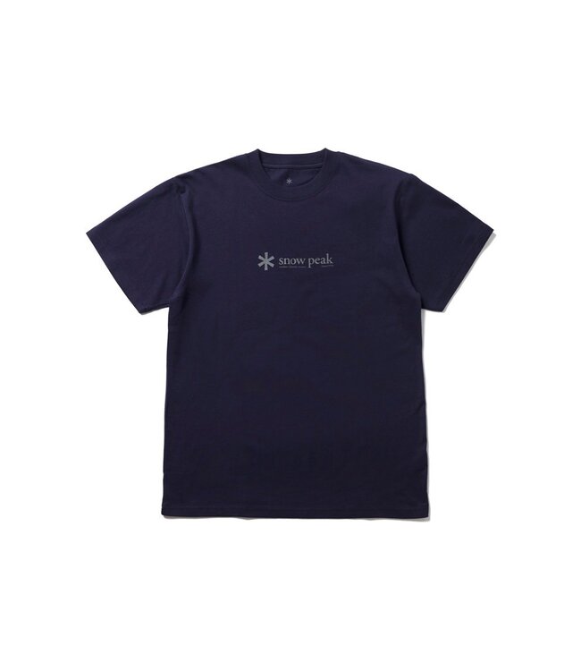 Snow Peak Soft Cotton Logo SS T