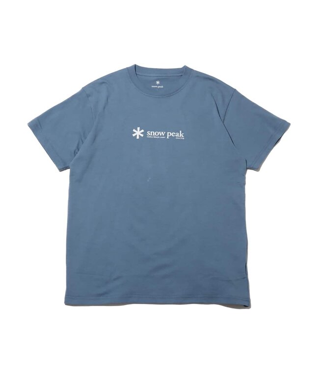 Snow Peak Soft Cotton Logo SS T