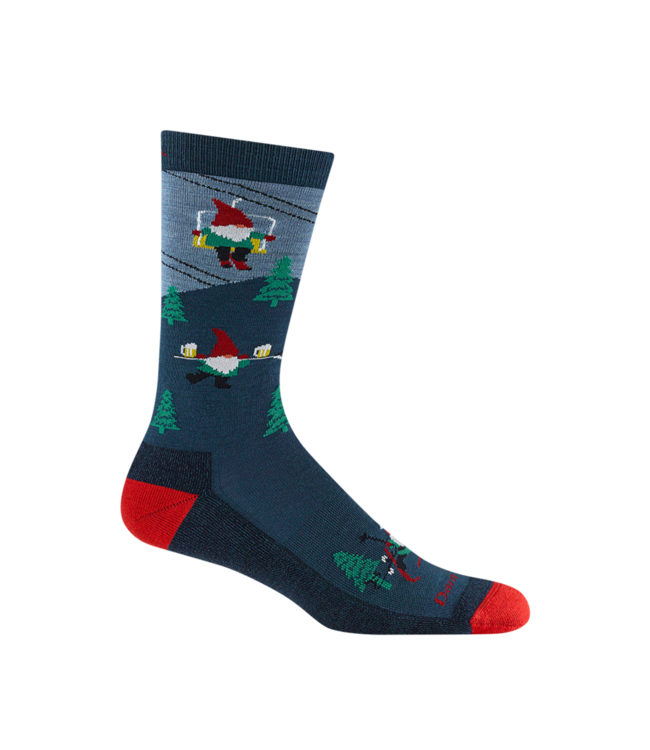 Darn Tough Men's Merino Wool Gnome Patrol Lightweight Crew Life Style Sock Cushion