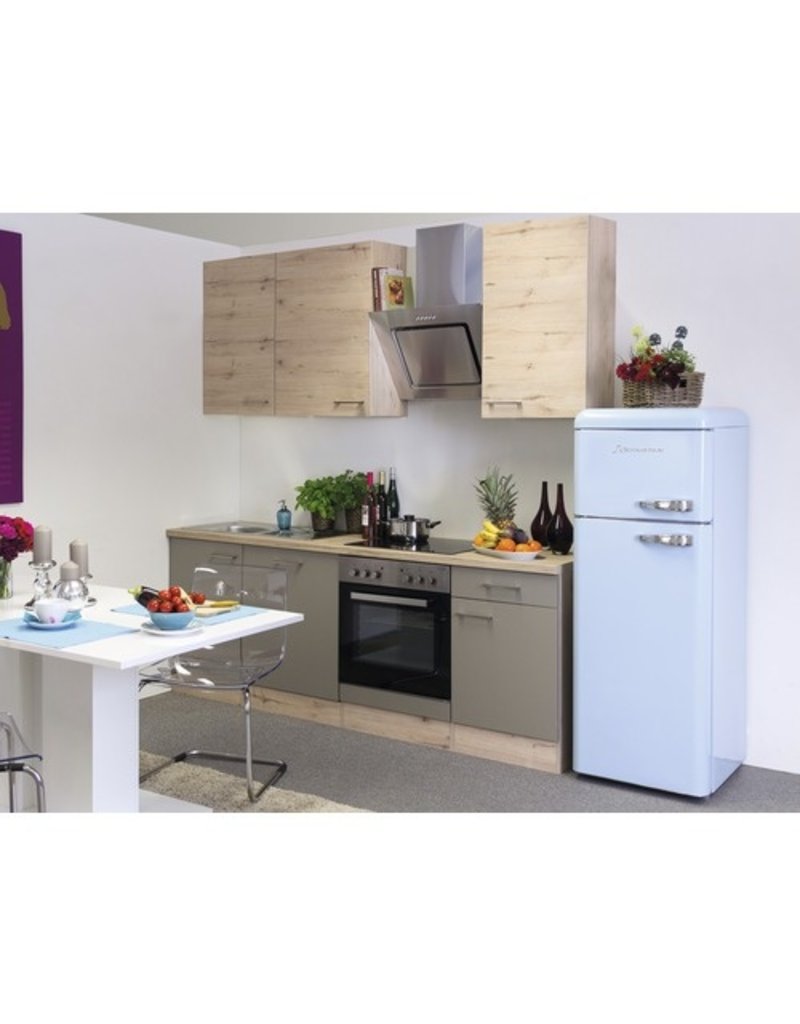 Verbazingwekkend Keuken Riva licht eiken 220cm KIT-1139 - Kitchenettes.nl PM-76